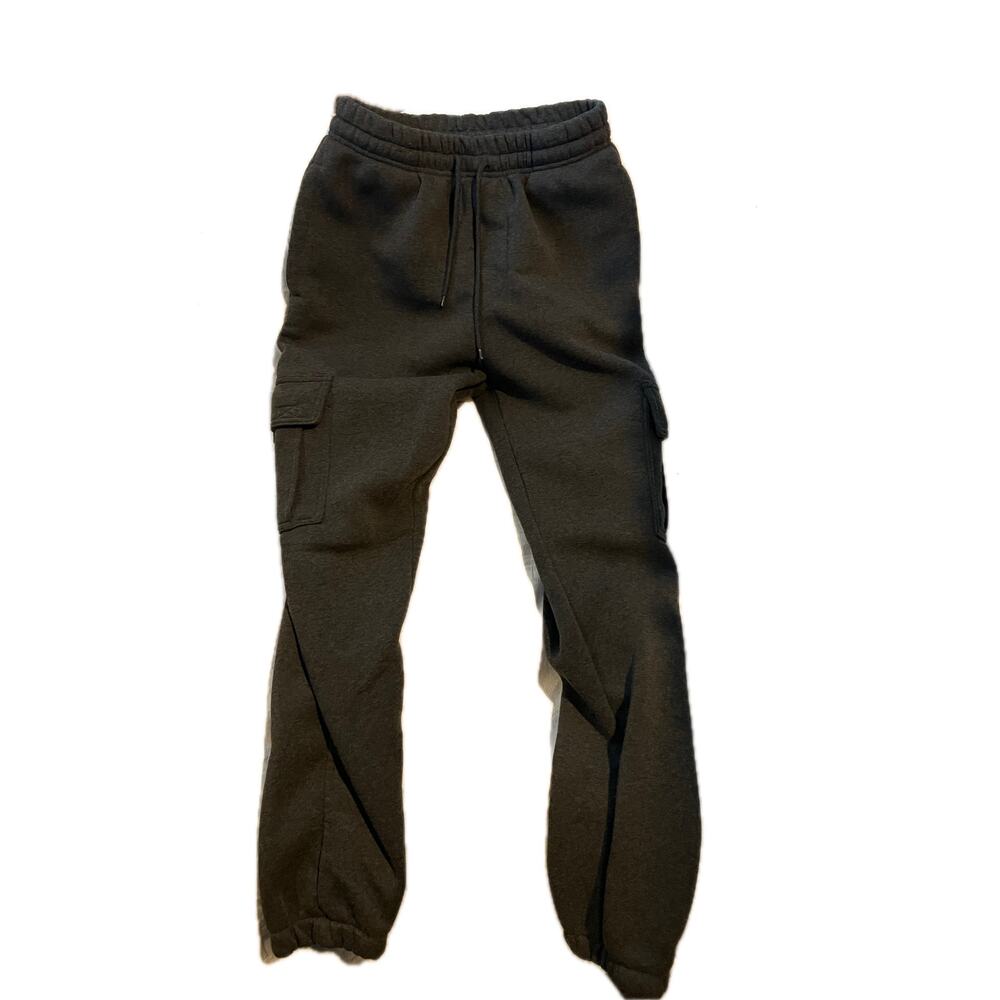 Range Performance Gray Black Cargo Joggers Mens Medium